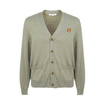 MAISON KITSUNE 26SS フォックスヘッド メンズ カーディガン PM00501KT1181 P131 151647395 [P]