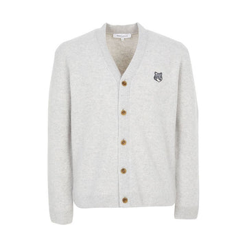 MAISON KITSUNE Kardigan mit Fuchs-Design für Herren 26SS PM00502KT1006 H120 151647399 [P]