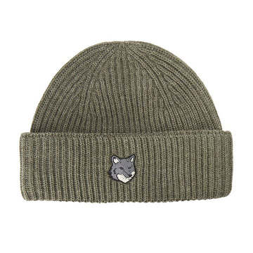 Maison Kitsune Fox Head Large Beanie PM06112KT1022 P131 (Unisex) 151647405 [P]