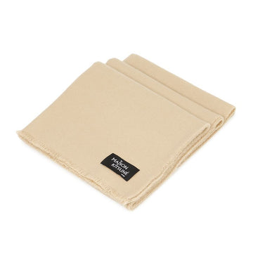 Maison Kitsune 26SS Wool Fringe Scarf 0335 (Unisex) 151647427 [P]