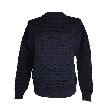 Zanone Midnight Blue Wool Knit Top 44, 55 151652073