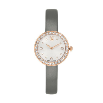 SWAROVSKI 女性用レザーウォッチ 151662631