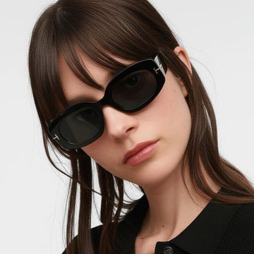 Tom Ford Sunglasses TF1187F 01A Luxury Oval Black Horn Rim Semi-Mirror Asian Fit 139988402