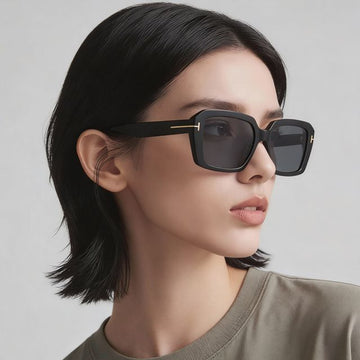 Tom Ford Sunglasses TF1164K 01A Bold Square Black Acetate 138161216