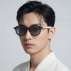 Tom Ford Sunglasses TF1149D 01B Black Horn Rim Gray Gradient Tint Asian Fit 128933396 [P]