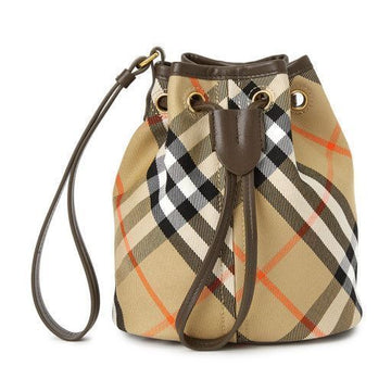 BURBERRY Vintage Check Drawstring Pouch Bag 8093916 B9368 128033795