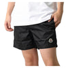 Moncler Logo Patch Swim Shorts Black 151676495 [P]