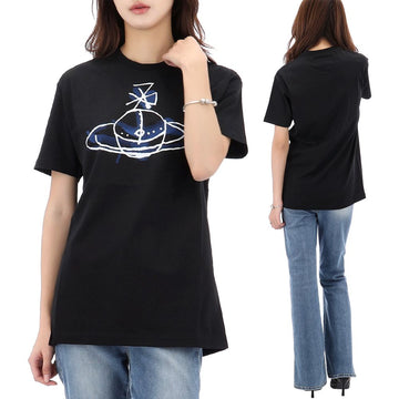VIVIENNE WESTWOOD 25FW ORB Klassisches Kurzarm-T-Shirt 3G01003W J001M N401 151677690
