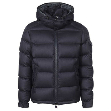 MONCLER Montgenevre Daunenjacke aus Wolle Navy 1A537 00 54272 742 103429950