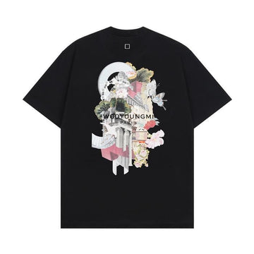 WOOYOUNGMI W253TS05 718B シティ グラフィック Tシャツ 151759321