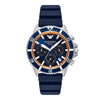 ARMANI クロノグラフ メンズ ウレタンウォッチ ワールドエクスプローラー AR11696 144730565 [P]
