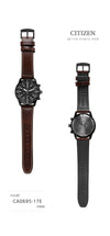 CITIZEN Chronograph Herren Lederuhr 151765833 [P]
