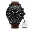 CITIZEN Chronograph Herren Lederuhr 151765833 [P]