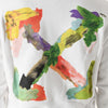 Off White Brush Arrow Logo Sweatshirt White OMBA057S23FLE001 0184 151769330 [P]