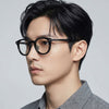 Tom Ford Eyeglass Frame TF1151 D 63E Luxury Black Gray Unisex Horn Rimmed Asian Fit Sunglasses 151679116 [P]
