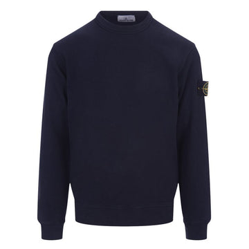 Stone Island 23FW Fleece Logo Sweatshirt Navy 791562420 V0020 58384786