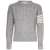 THOM BROWNE サイドストライプ クラシック プルオーバー ニット Y1506 055 55909911 [P]