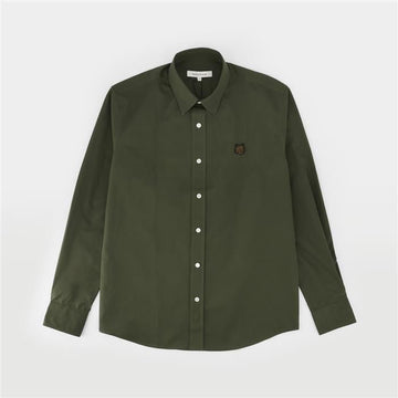 MAISON KITSUNE Fox Kopf Patch Unisex Hemd LM00403WC0030 P360 151053842