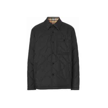 BURBERRY Reversibles Quilted-Jackett im Vintage-Check Schwarz 151784787