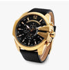 Diesel Mega Chief Chronograph Men's Leather Watch DZ4344 146392269 [P]
