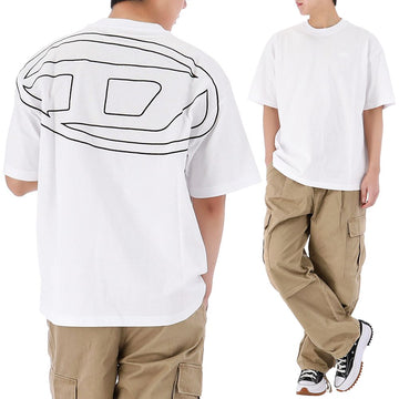 DIESEL T-BOGGY Kurzarm-T-Shirt A11302 0HGAM 100 151804009