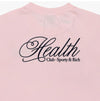 SPORTY & RICH Health T-Shirt in PINK DOLPHIN - Kurzarm 144730777 [P]