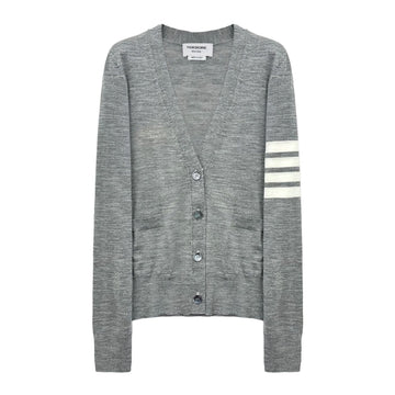 THOM BROWNE 4BAR Ärmelband Damen Wollstrickjacke 151807399