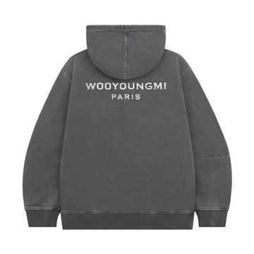WOOYOUNGMI バックロゴ フード Tシャツ 151759346