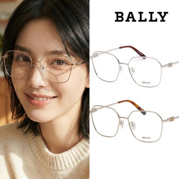 BALLY Brille BY5072H rechteckig Metallrahmen luxuriös leicht für den Alltag 123781337
