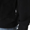 MSGM Halsnaht-Patch Halber Reißverschluss Sweatshirt Schwarz 3340MM77 227799 99 151808883 [P]