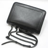 Salvatore Ferragamo Black Leather Bow Chain Shoulder Bag 21G878 151809062 [P]
