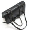 Salvatore Ferragamo Black Leather Bow Chain Shoulder Bag 21G878 151809062 [P]