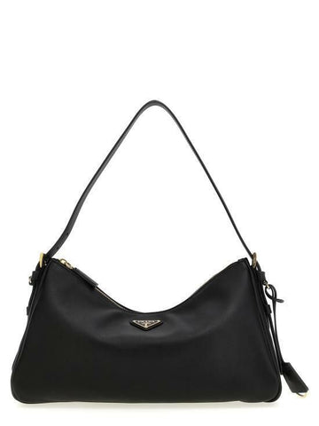 PRADA トライアングルロゴレザーショルダーバッグ 142600050