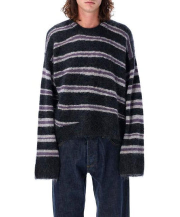 ACNE STUDIOS モヘアクルーネックジャンパー B60315 DRI 151053707