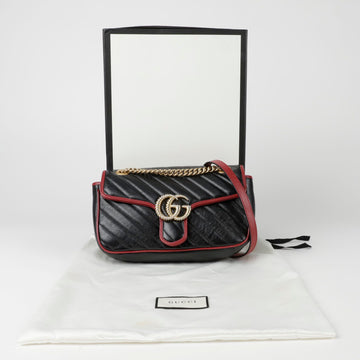 GUCCI GG Marmont Kleine Schulter-Crossbody-Tasche 443497 151666917
