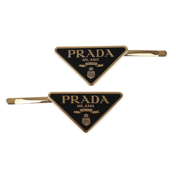 PRADA メタル ヘアクリップ 1IF051 2BA6 F0632 142600229