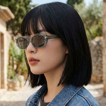 TOM FORD Sonnenbrille TF1168K 90A transparent blau Hornrahmen Luxus Asiatische Passform Baby Monster Asa 138161151