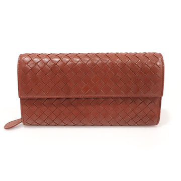 BOTTEGA VENETA 150509 Braune Intrecciato Nappa Continental Klappgeldbörse 151827407