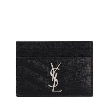 SAINT LAURENT モノグラムカードホルダー 423291 BOW02 1000 51635392