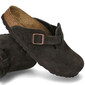 Birkenstock 25FW Boston SFB Suede Slipper 0660463 MOCHA 151941146