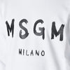 MSGM ロゴスウェットシャツホワイト2000MM51320000001 151943619 [P]