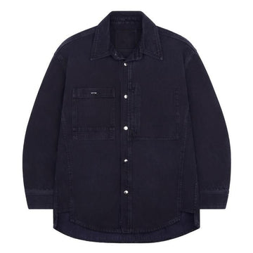 Wooyoungmi Denim Back Logo Shirt 151759312