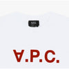 APC Unisex T-Shirt M26384 ILM BLANC/TERRACOTTA 151112625 [P]
