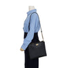 Salvatore Ferragamo Gancini Trifolio Top Handle Tote Shoulder Bag 151647543 [P]