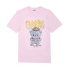 GANNI Damen T-Shirt mit Kurzarm 151510255 [P]