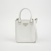 Prada Brushed Small Tote Shoulder Bag 151664584 [P]