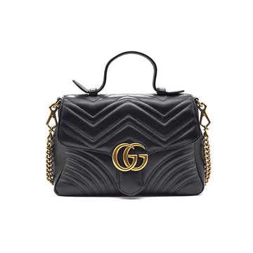 Gucci GG Marmont Matelassé Top Handle Bag Small (498110) L478918 151951335