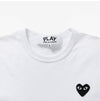 Comme Des Garcons PLAY Black Heart Patch Unisex Short Sleeve T-Shirt 144598612 [P]