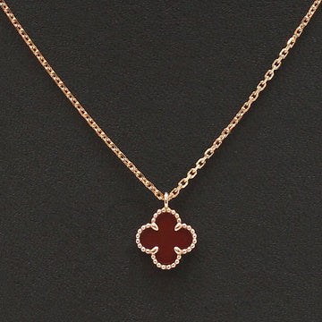 VAN CLEEF & ARPELS Alhambra Halskette mit Karneol 152022757