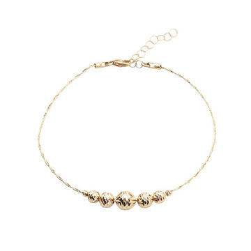 Other Brand Gold Ball 18K Yellow Gold Bracelet 152068050